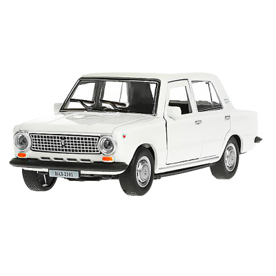 Машина металлическая инерционная ВАЗ 2101 12 см Технопарк 2101-12-WH 1